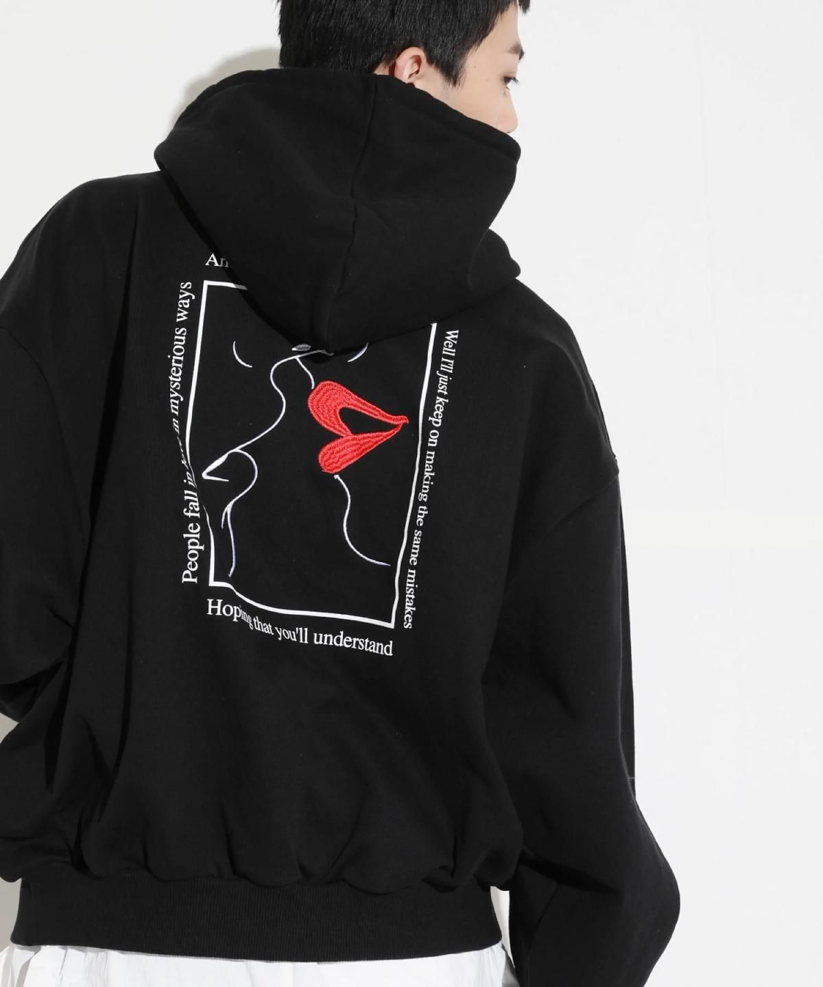 LEGENDA Part of Me Half-Zip Hoodie [LEC1118]