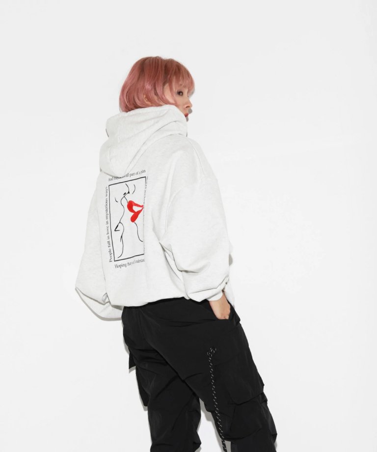 LEGENDA Part of Me Half-Zip Hoodie [LEC1118]