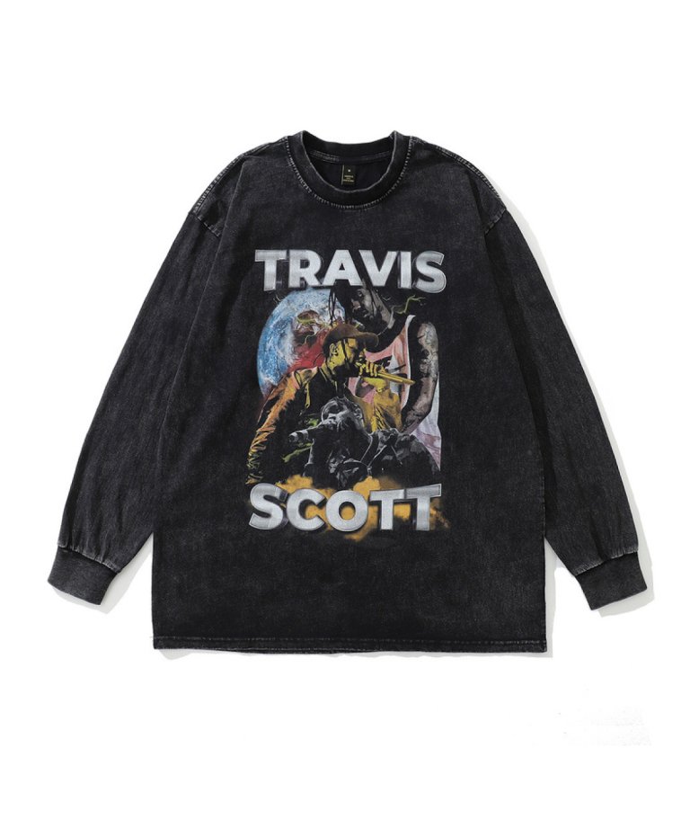 【USA Select】Travis Scott OVERSIZE Vintage Sweat.