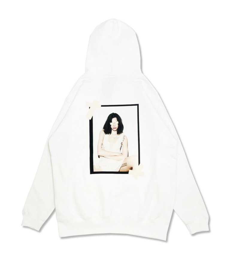 Golden Week WEB SALE2024OUTRO-feer de seal- Prominent Lady Back Hoodie WHT 13200ߢ9240