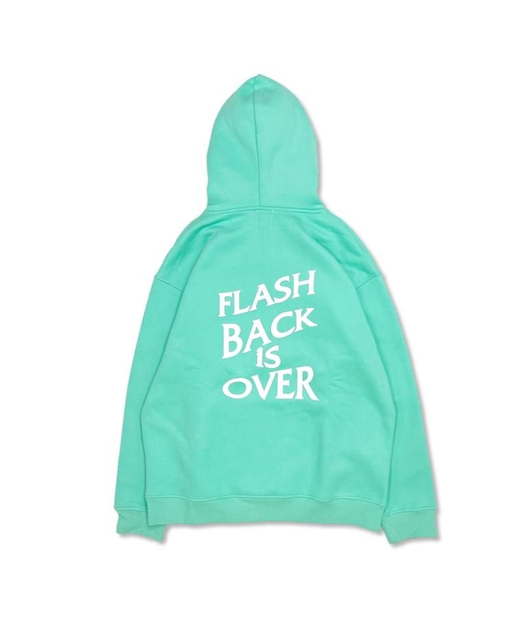 FLASHBACKOVERSIZE FLASHBACK is OVER Hoodie MINT