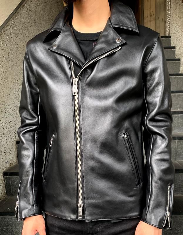 666 LJM-27TF プレーンバックサイドベルト ライダースジャケット 666 LJM-27TF プレーンバックサイドベルト ライダースジャケット