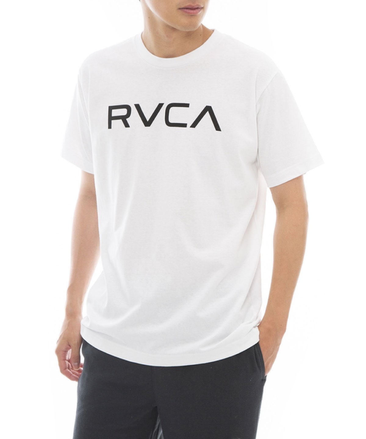 RVCA (ルーカ）BIG RVCA SS Ｔシャツ WHT