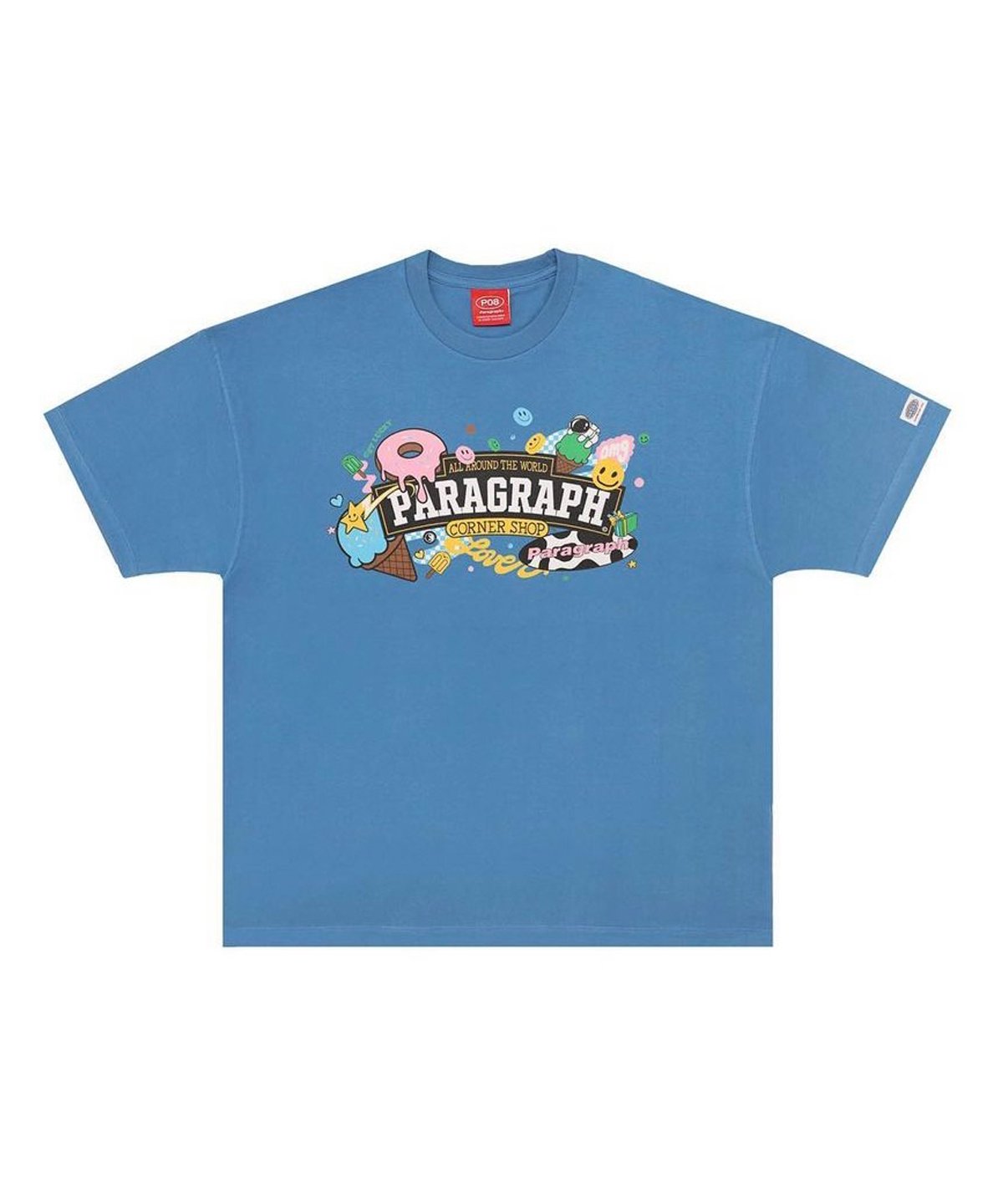 PARAGRAPH パラグラフ 23ss デザートロゴ Tシャツ 5color