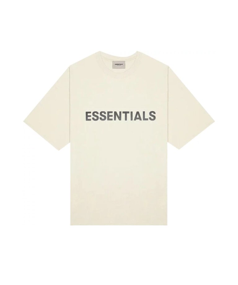 FOG ESSENTIALS フロントロゴTシャツ - Fear Of God Essentials Front Logo T-shirts CREAM