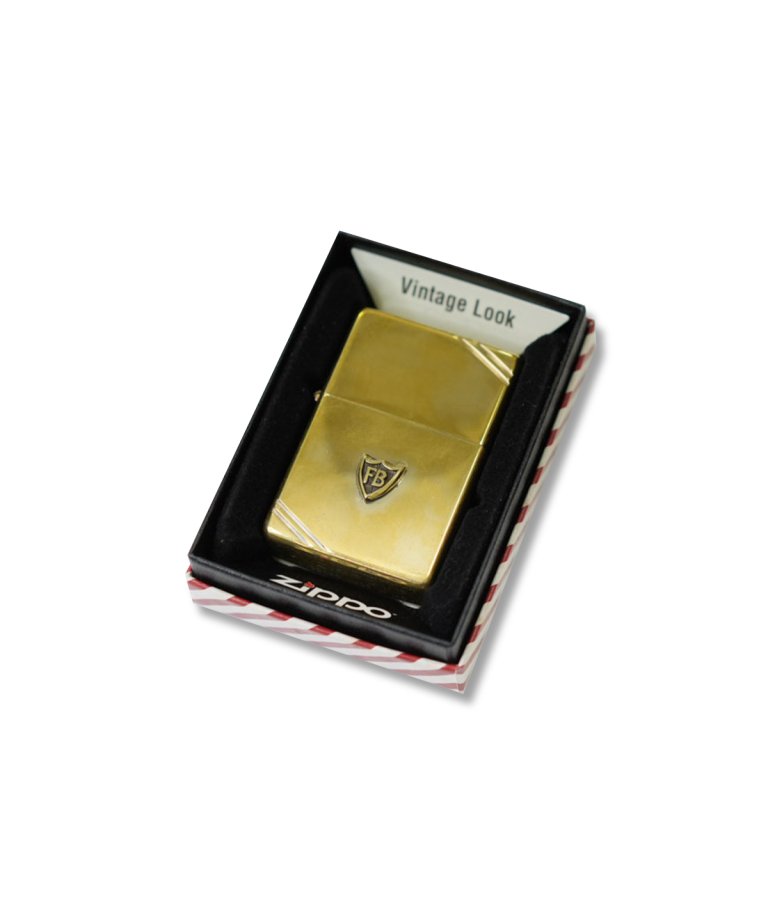 FLASHBACKǿVintage1937 Shield Brass ZIPPO.