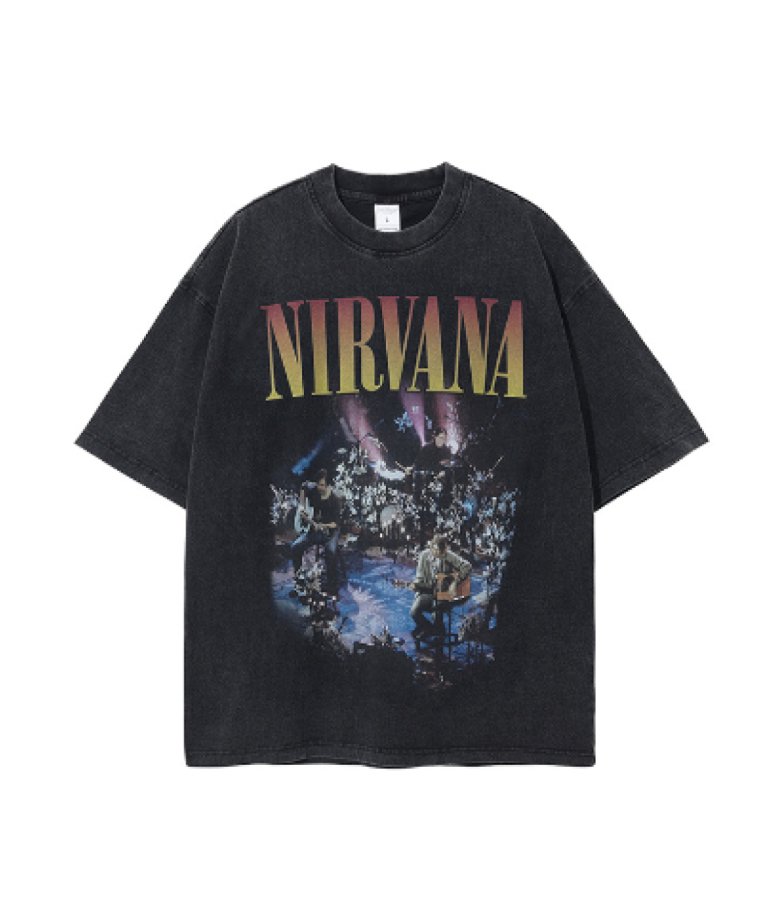 【USA Select】 NIRVANA Live OVERSIZE Vintage T-Shirts.