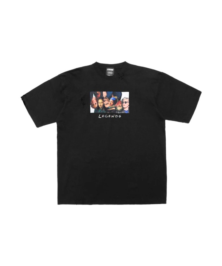 LEGENDA MUSEUM of LEGENDS L.E.G.E.N.D.S Damage T-shirt[LEC1152]