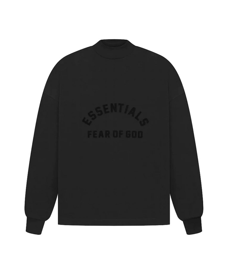 Fear of God Essentials LS Tee 23AW BLACK