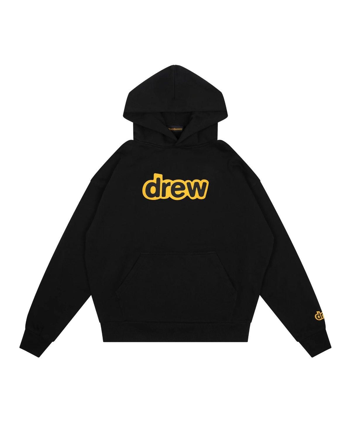 drew house  Secret Logo Hoodie - Black