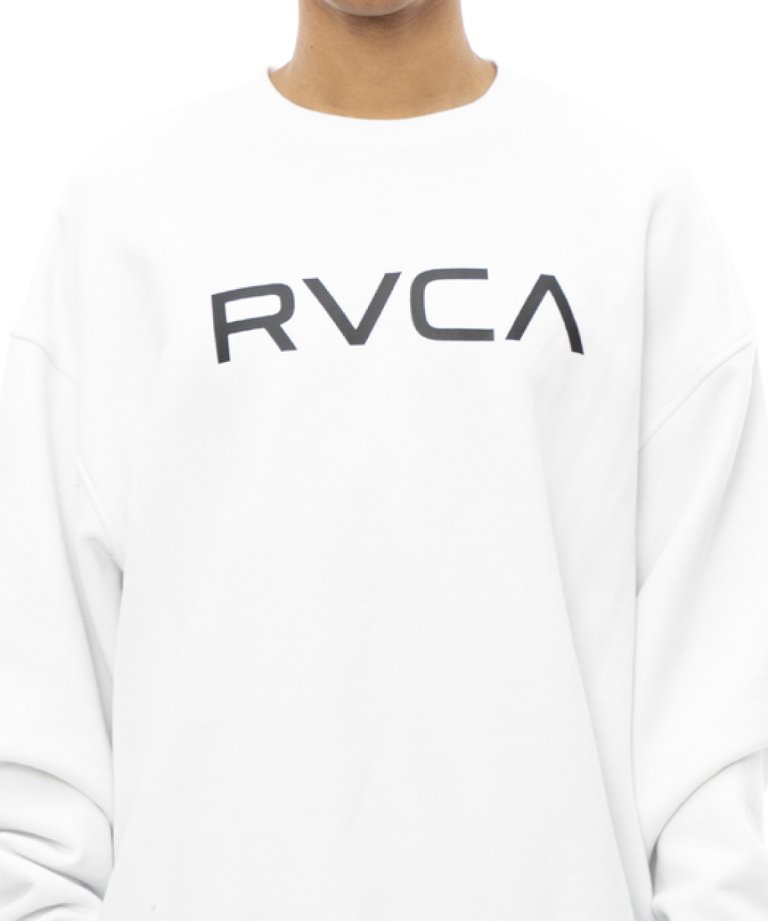 RVCA (ルーカ） BIG RVCA CR トレーナー【2023年秋冬モデル】2Color