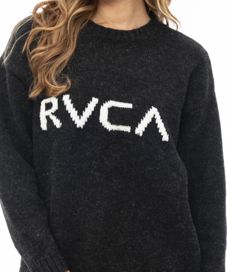 RVCA (ルーカ）  BIG RVCA KNIT セーター【2023年秋冬モデル】2Color