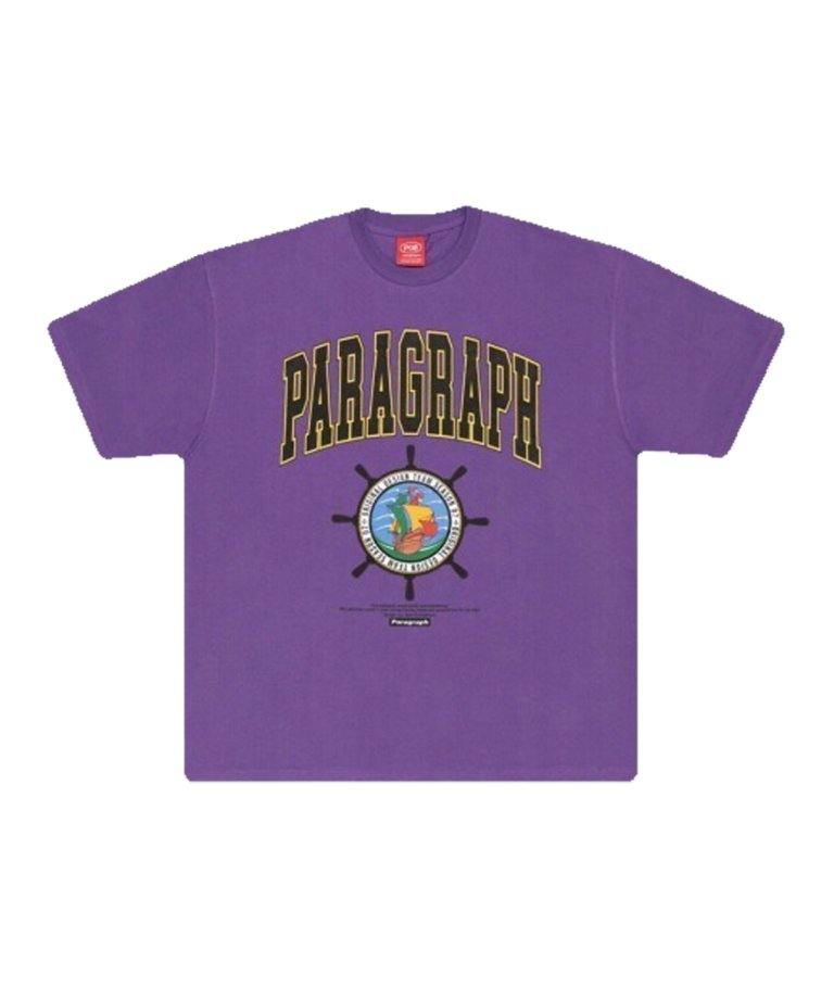  SPRING SALE 2024 PARAGRAPH Ship Arch logo T-shirt 10450ߢ7315