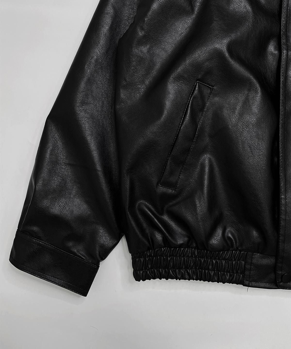【FLASHBACK最新作23AW】Fake Leather OVERSIZE JKT 【FLASHBACK最新作23AW】Fake Leather OVERSIZE JKT