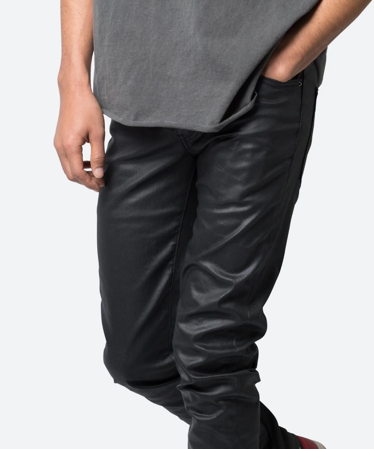 mnml M588 SNAP SLIM DENIM BLACK mnml M588 SNAP SLIM DENIM BLACK