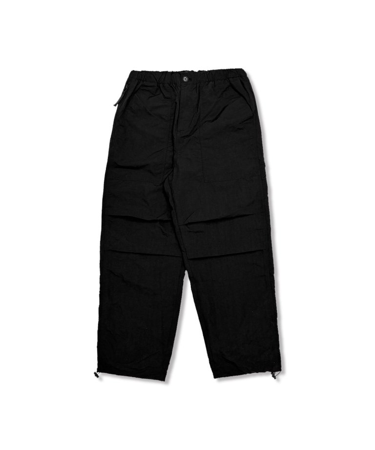 FLASHBACKǿ24SSHype Fit Nylon Wide Pants.BLACK