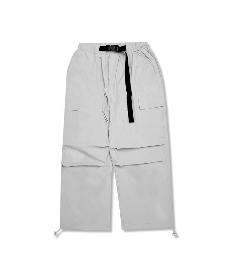 OUTRO-feer de seal- 24SS Nylon Cargo Pants.GRAY