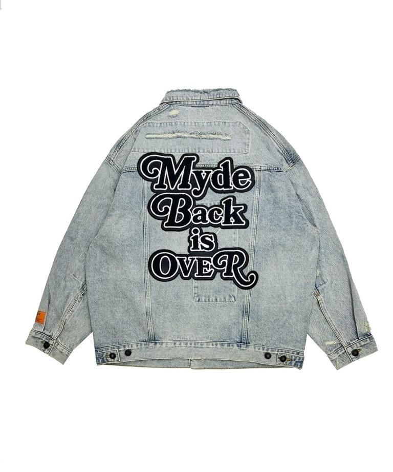 ڿSALE2025ۡFLASHBACKǿ24SSSagara Embroidery Damage Denim JKT.BLUE27,500ߢ22,000