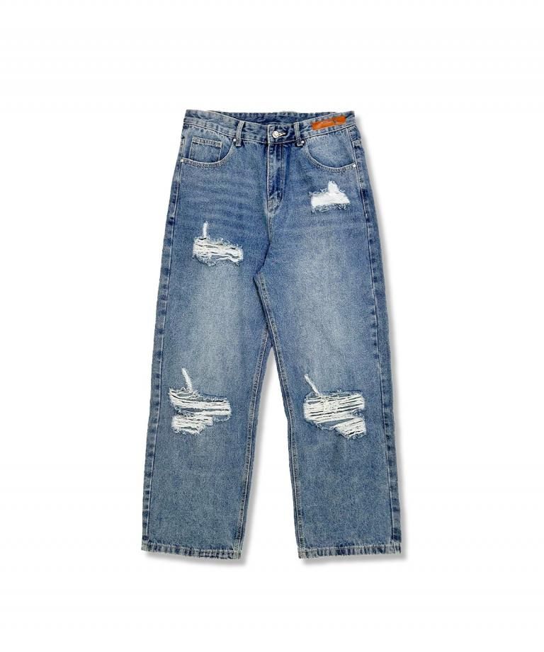 FLASHBACKǿ24SS Damage wide Denim.