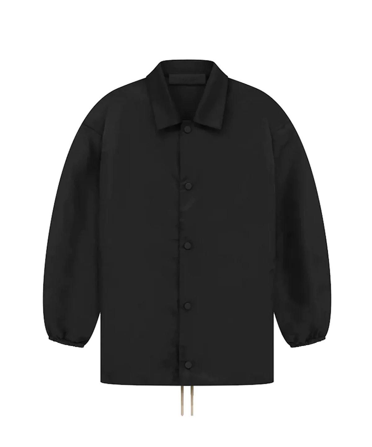 Fear of God Essentials Coaches Jacket 24AW BLACK
