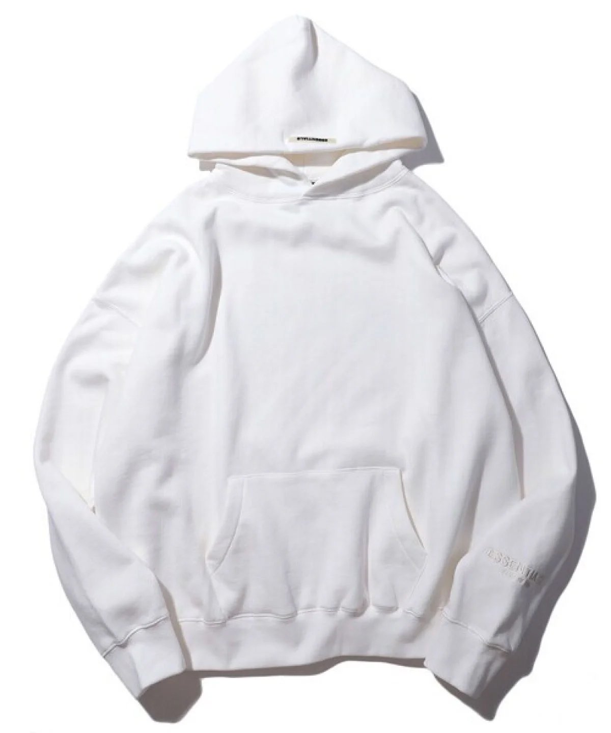 FOG ESSENTIALS LA限定リフレクターロゴフーディ - Fear Of God Essentials LA Limited  Pullover Hoodie BLK