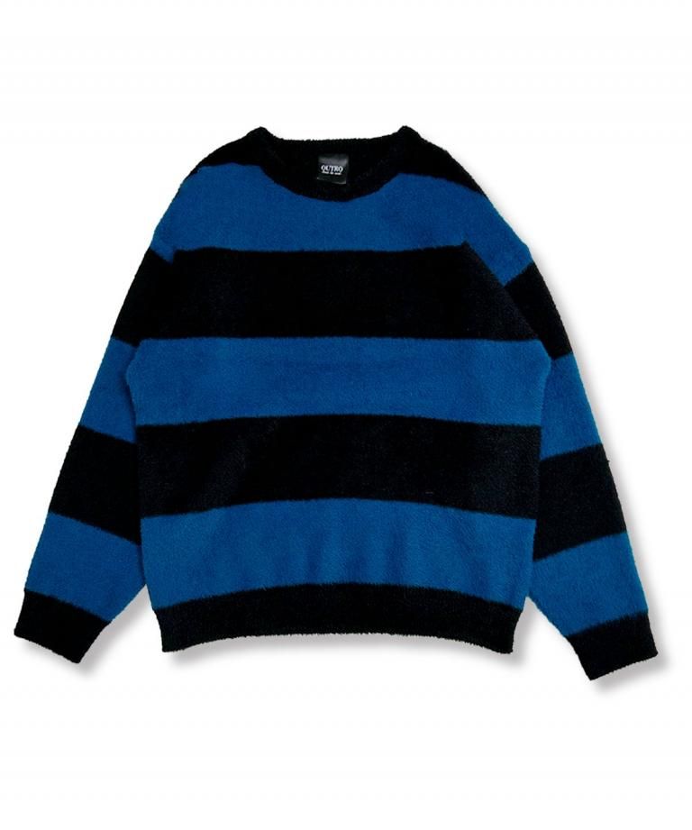 OUTRO-feer de seal- 2025 Border Knit2.BLUE