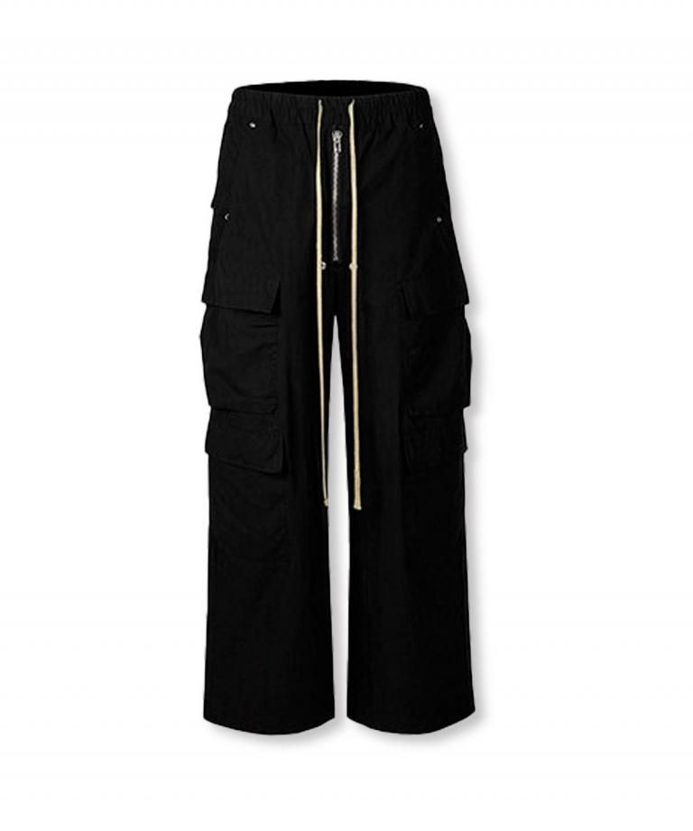 FLASHBACKǿBLACK Double  Cargo Pants