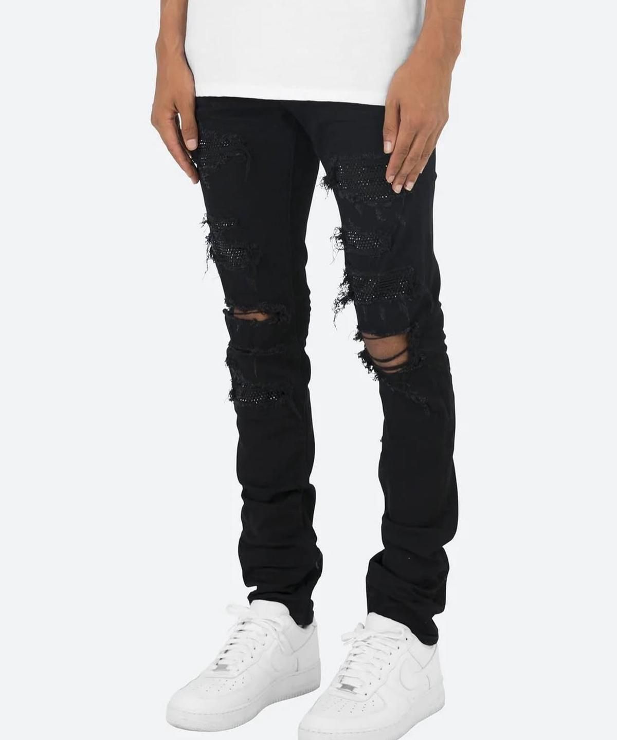 mnml X201 STRETCH DENIM BLACK