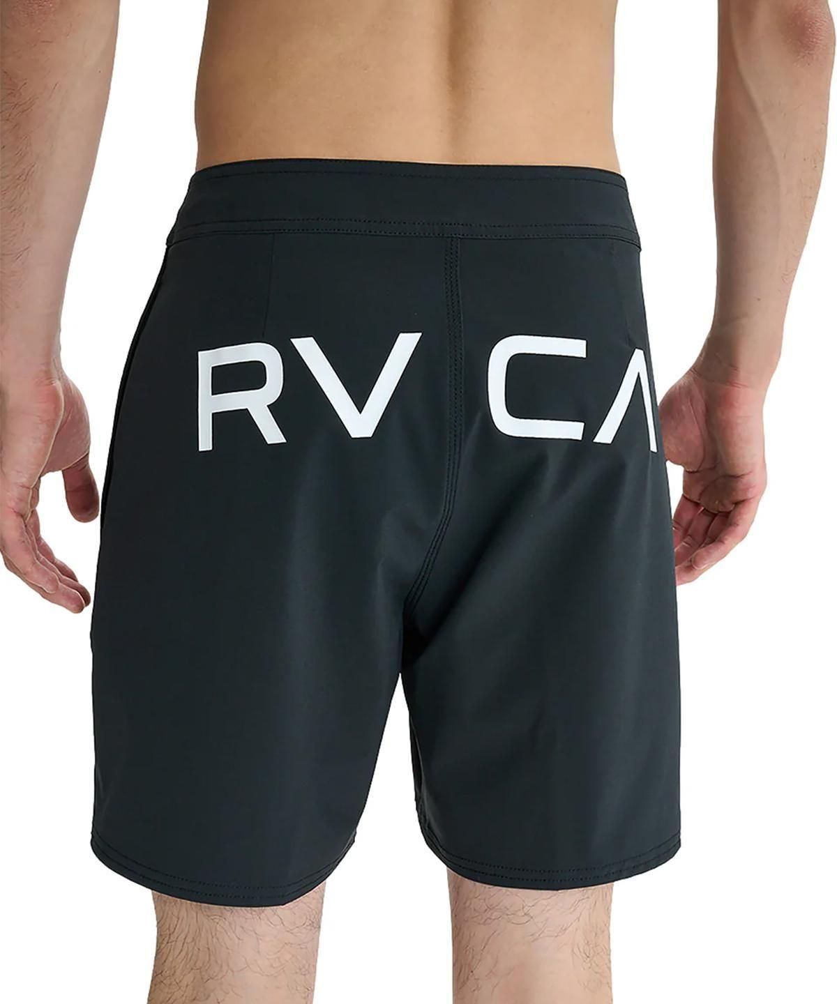 THE BEHINDS パフォーマンスボード RVCA メンズ BACK TRUNK ボードショーツ 【2025年夏モデル】BLK