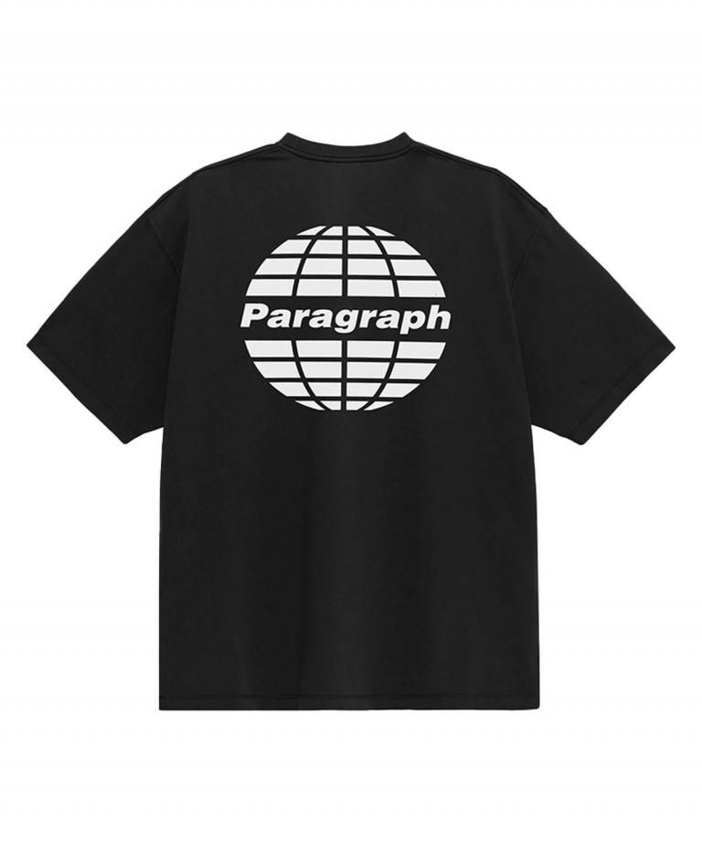 PARAGRAPH BASIC LOGO T SHIRT-BLACK