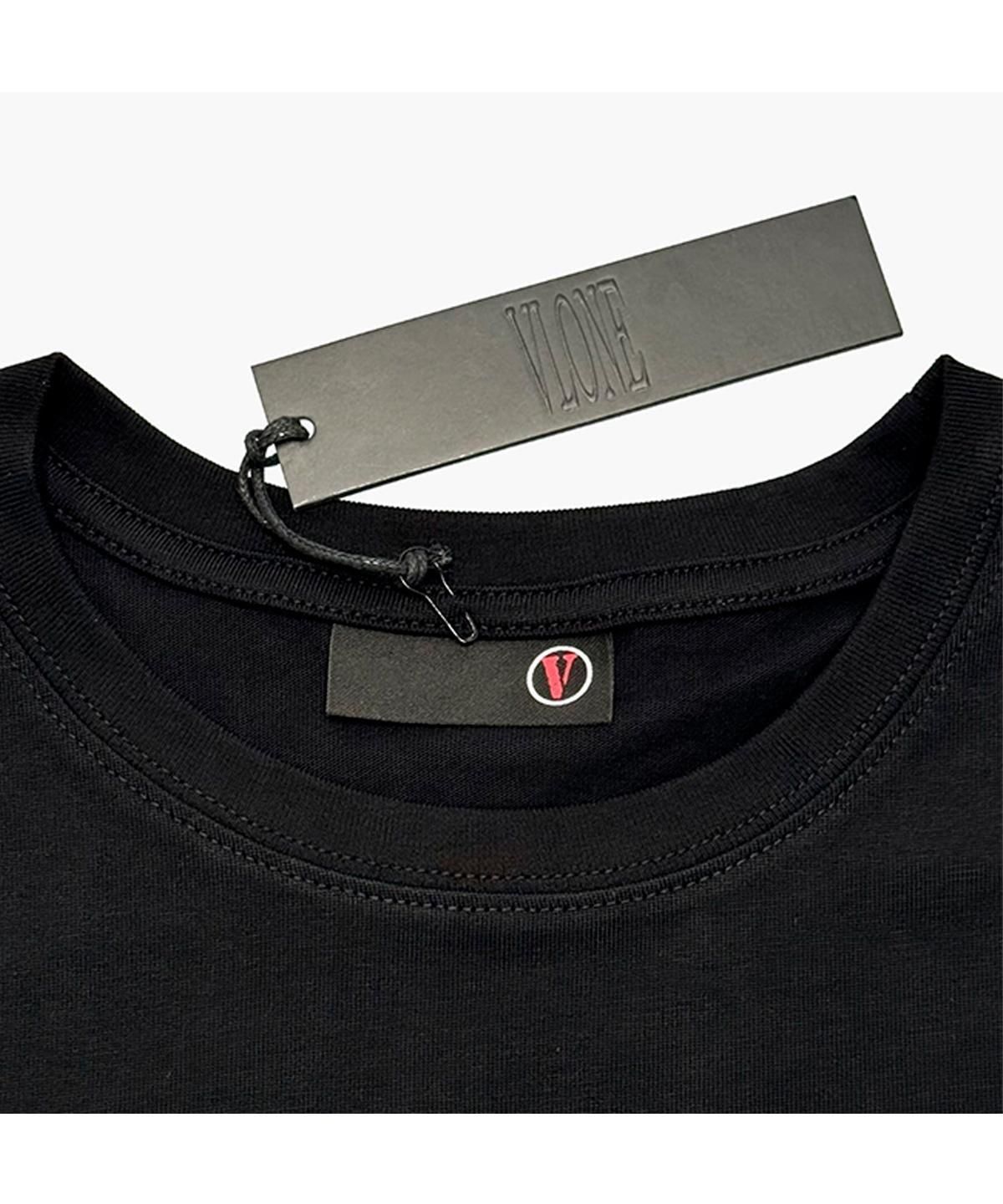 CLASSIC LOGO-VLONE TEE #BLACK/ORANGE