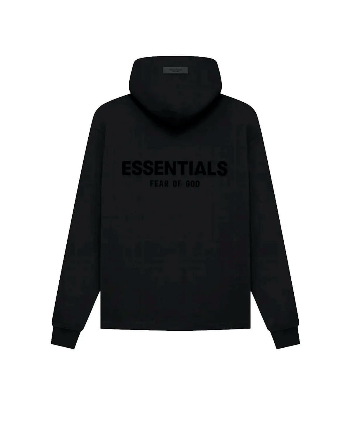 Fear Of God Essentials BACK LOGO SWEAT HOODIE STRETCH LIM