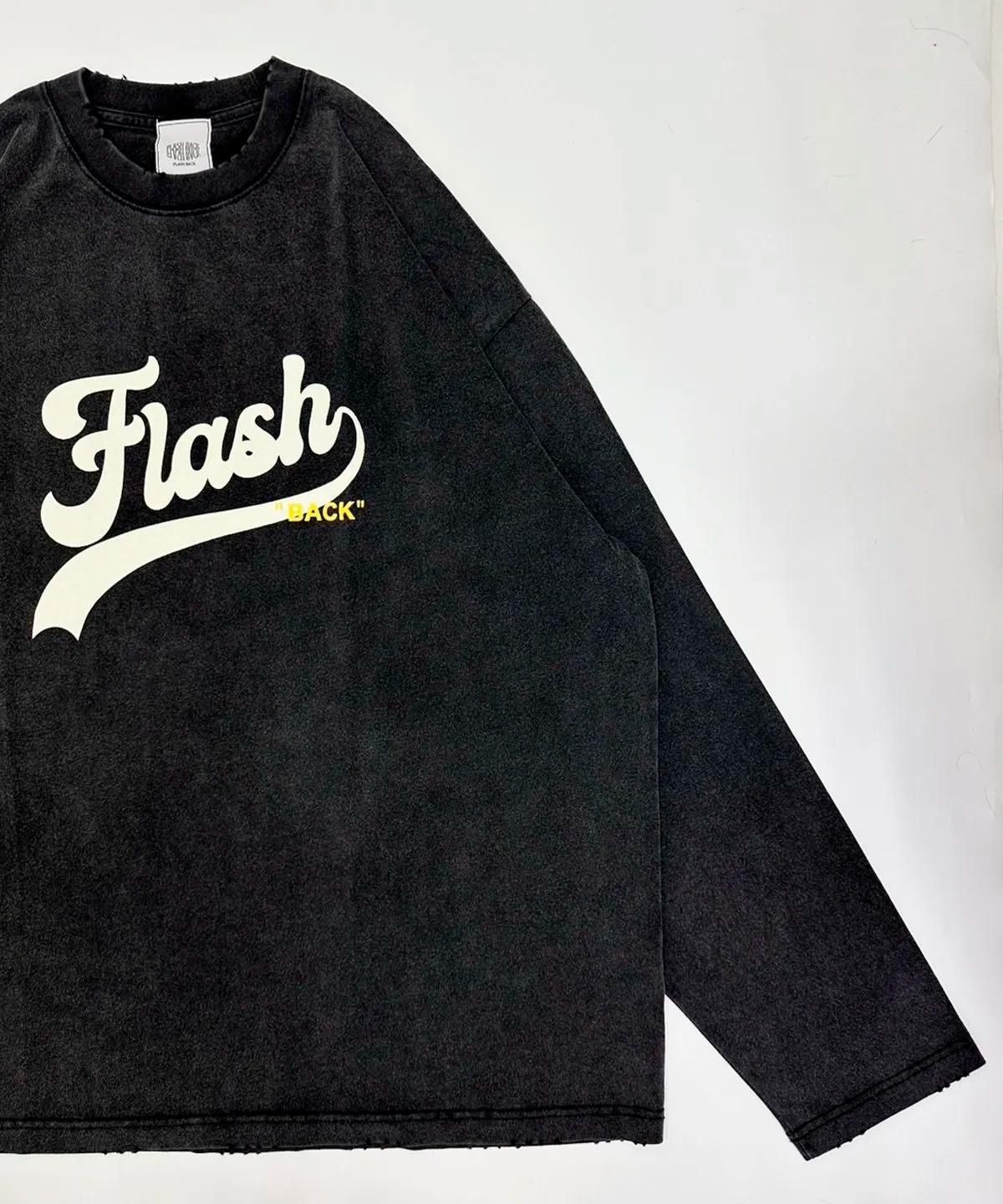 FLASHBACK25AW最新作】FLASHBACK LOGO OVERSIZE Vintage Long