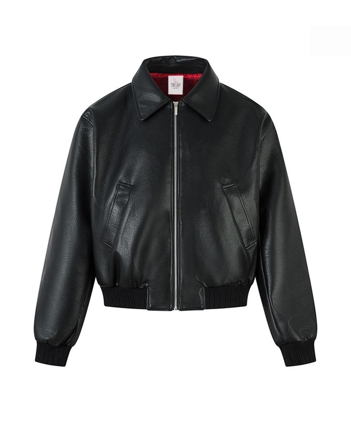 FLASHBACK レザージャケット FLASHBACK最新作25AW】FLASHBACK Leather OVERSIZE JKT.BLK