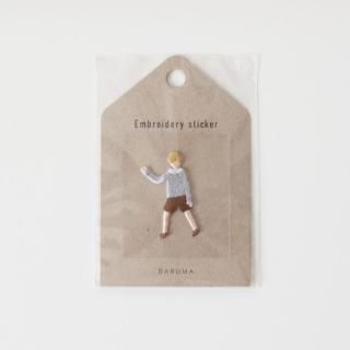 Embroidery Sticker Brian (֥饤)