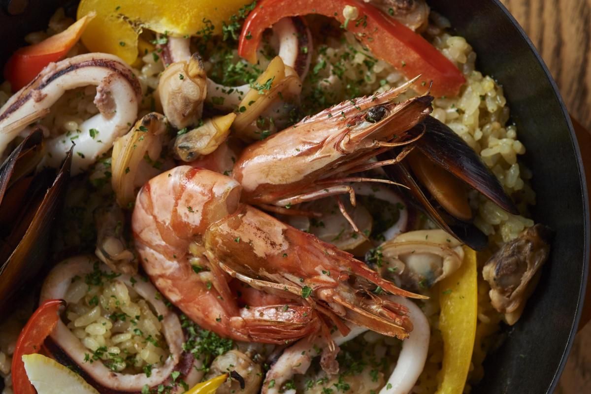 海の幸パエリア 4人前 | 3パックセット - 堀知佐子が監修するスイーツ