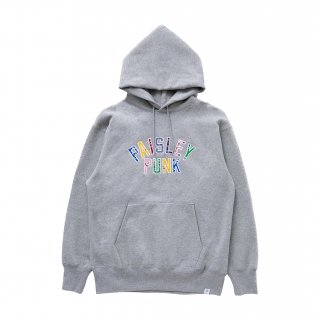 L/S PATCHWORKED HOODED SWEAT 