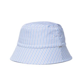 Stripe Broad Bucket Hat (THOMAS MASON) 
