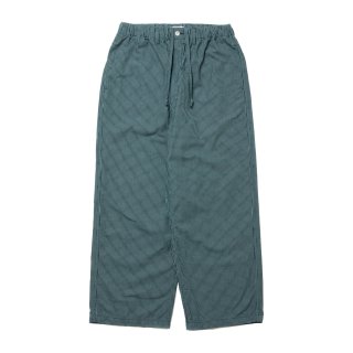 Garment Dyed Ripstop Check Easy Pants 