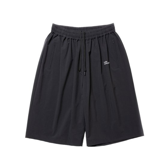 COOTIE / Nylon Light Cloth Wide Training Shorts 
