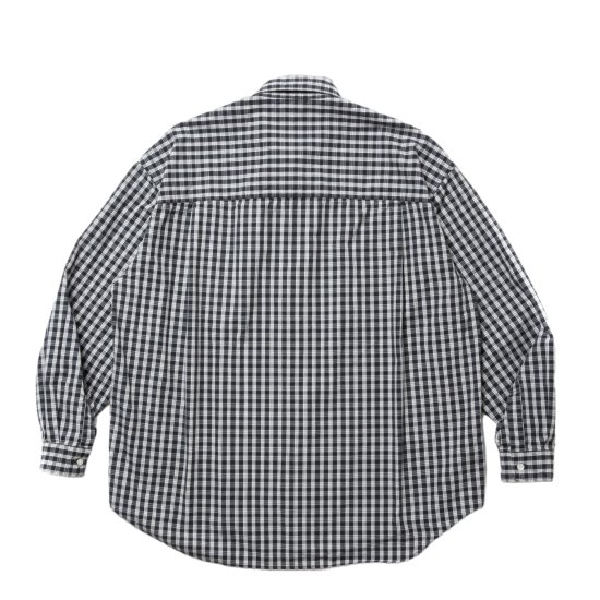COOTIE / Dobby Check L/S Shirt 
