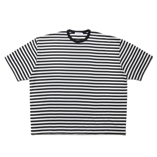 COOTIE / Polyester Border S/S Tee 
