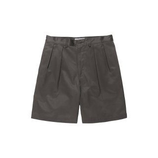 DOUBLE PLEATED CHINO SHORTS TROUSERS