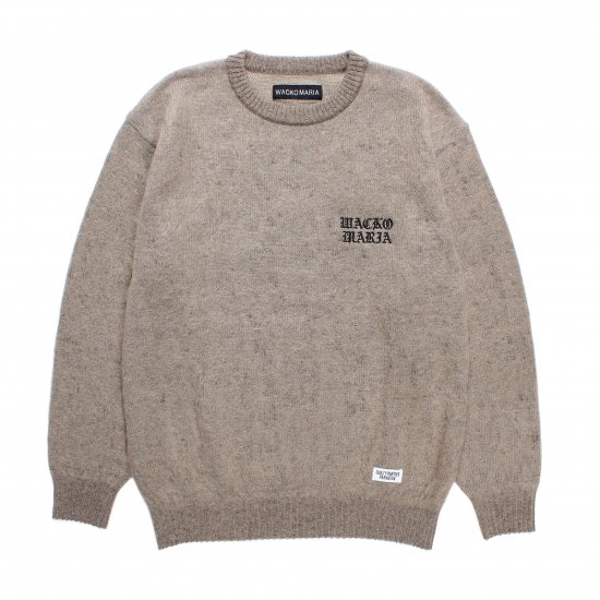 WACKOMARIA / MOHAIR CREW NECK SWEATER (TYPE-2)