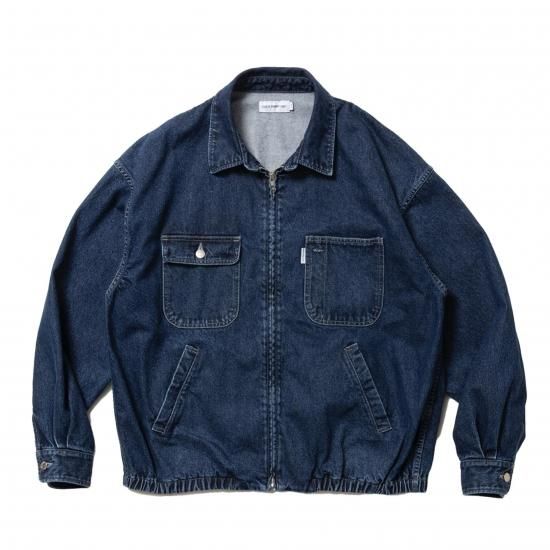 COOTIE / Denim Zip Up Work Jacket

