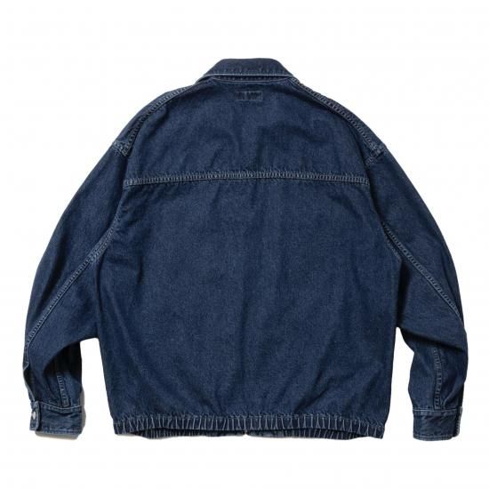 COOTIE / Denim Zip Up Work Jacket

