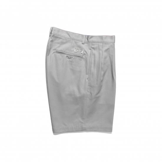 WACKOMARIA / DOUBLE PLEATED CHINO SHORT TROUSERS