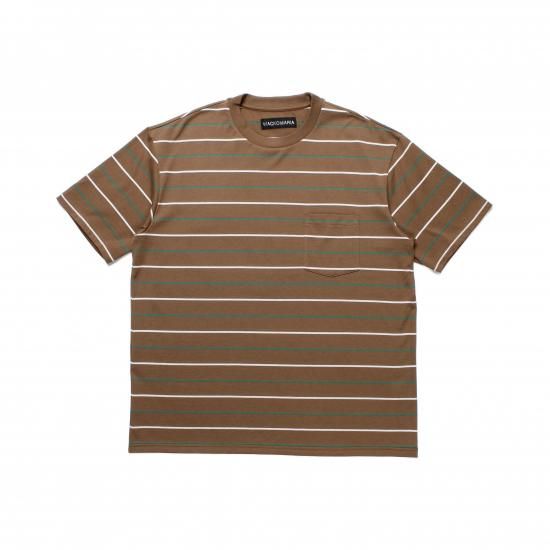 WACKOMARIA / STRIPED CREW NECK T-SHIRT (TYPE-2)