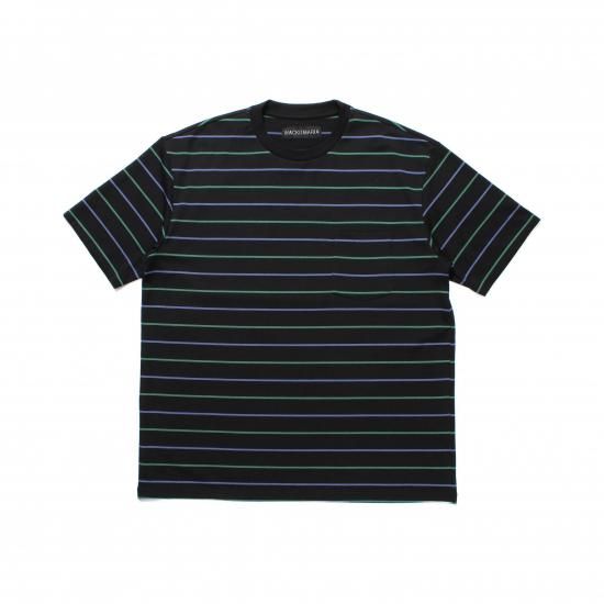 WACKOMARIA / STRIPED CREW NECK T-SHIRT (TYPE-2)