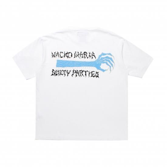 WACKOMARIA / NECK FACE / WASHED HEAVY WEIGHT CREW NECK T-SHIRT (TYPE-1)
